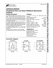 DataSheet LMH6626 pdf